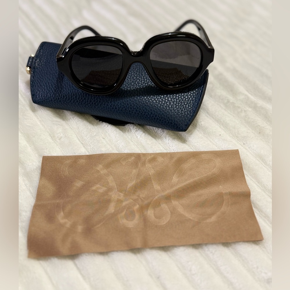 LOEWE Black Sunglasses. Warn one time. A steal!